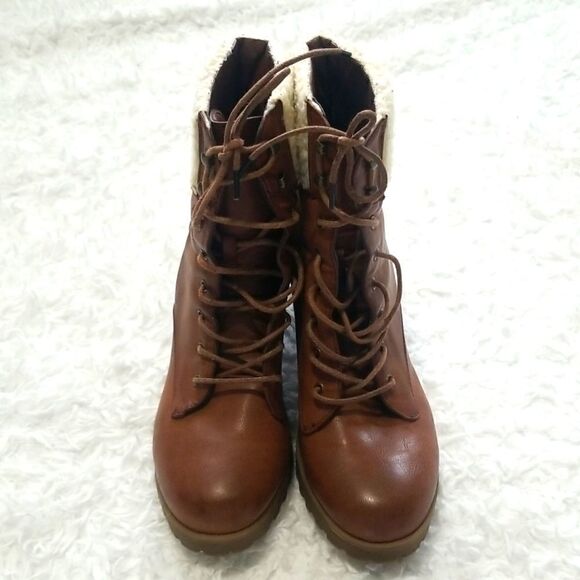 đ
şRouge BrownâAnkle With Fur Szâ11 - Picture 5 of 7